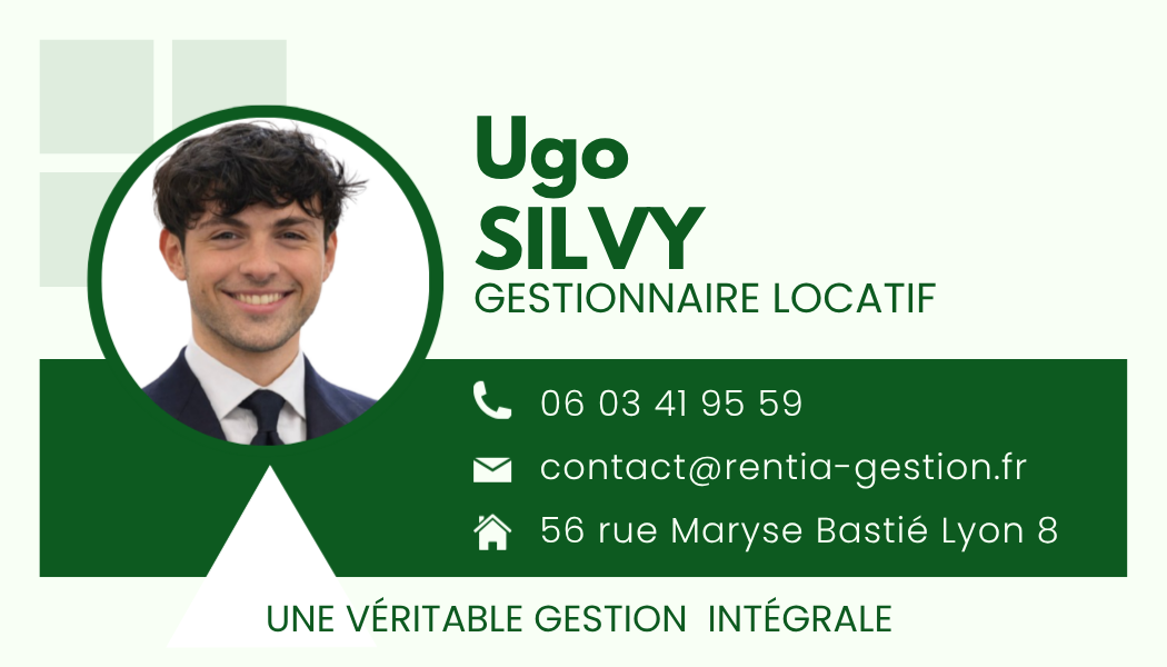 Ugo Silvy — Gestionnaire immobilier RENTIA